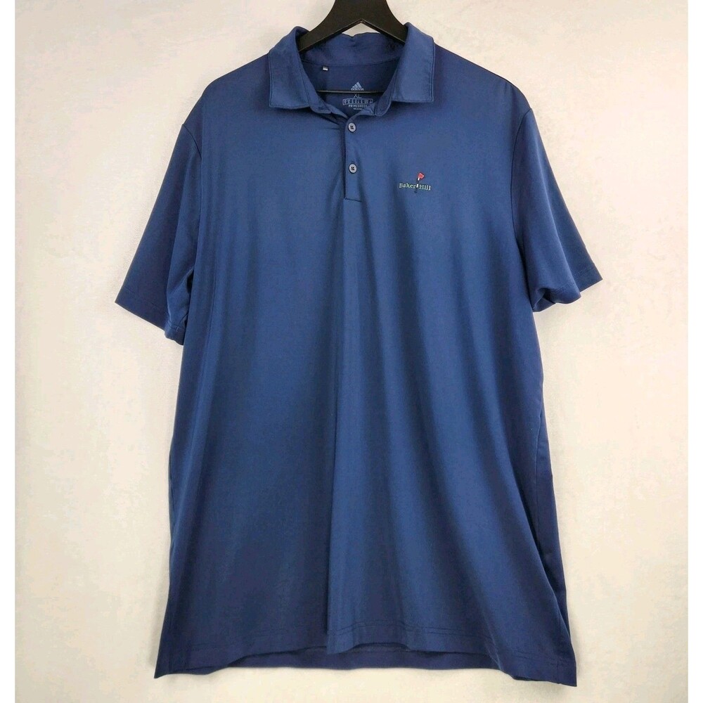 Adidas Primegreen Men's Golf Polo Shirt XL Baker Hill Golf Course Performance